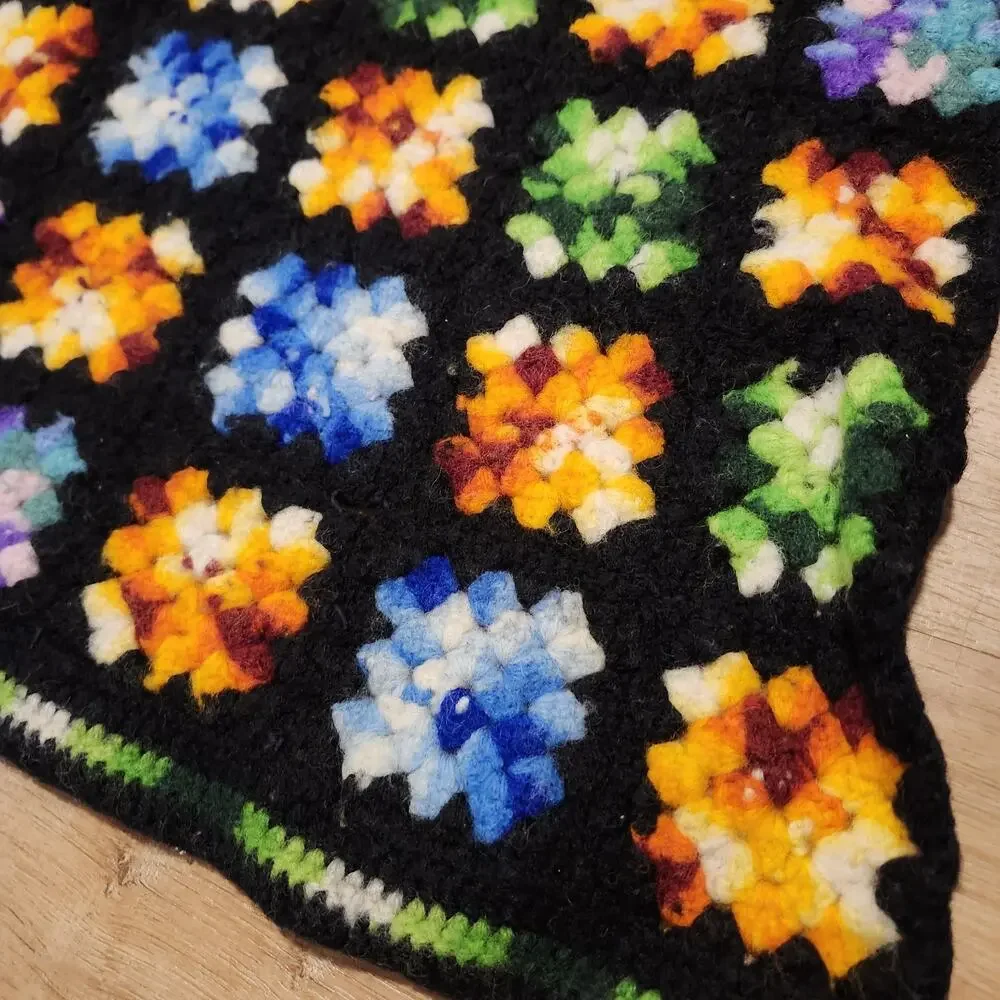 Granny Square Afghan 